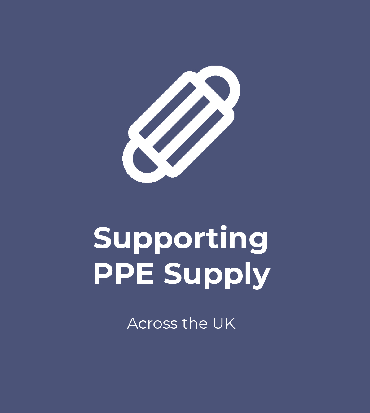 Supporting PPE Supply